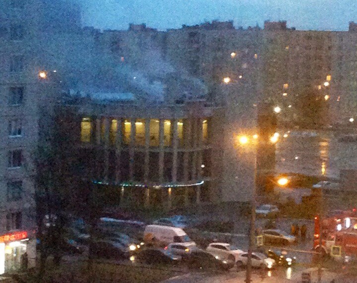 На Будапештской улице горела сауна фитнес-центра