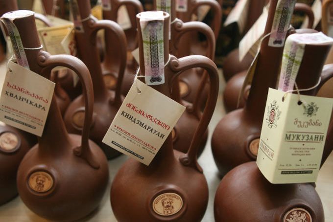 Продажа грузинских вин Фото: Владимир Федоренко РИА Новости