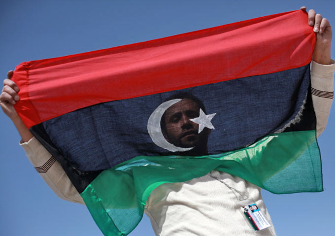 флаг Ливии Фото: Андрей Стенин РИА Новости