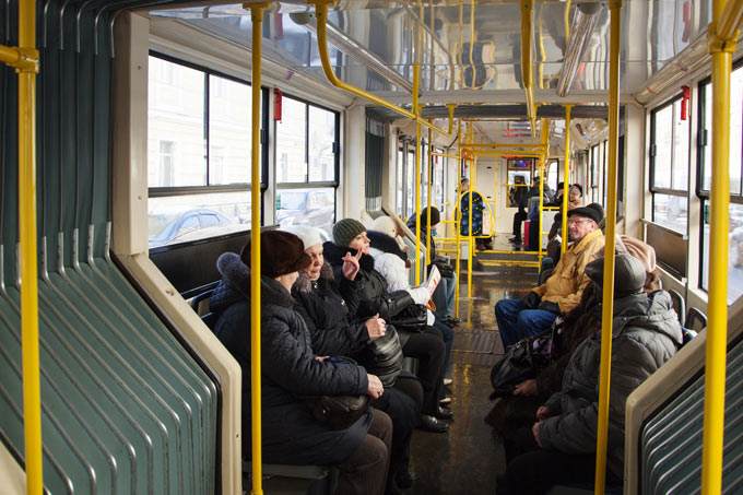новые трамваи +в петербурге