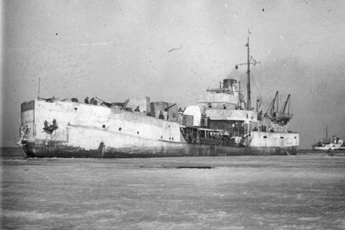  Советская канонерская лодка «Бира»