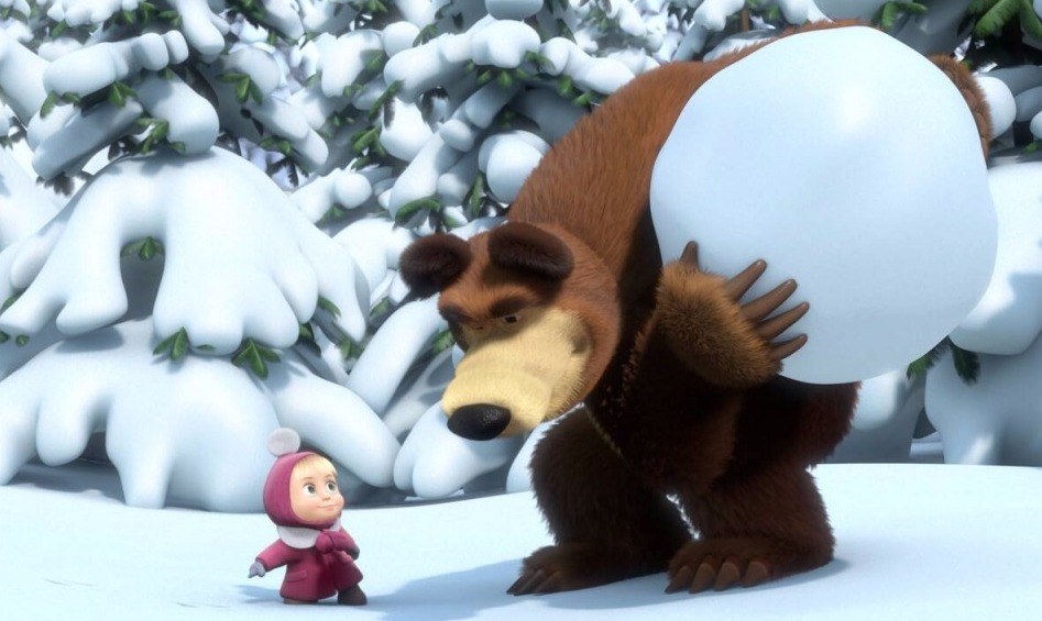 Фото: кадр из мультфильма "Маша и Медведь" 