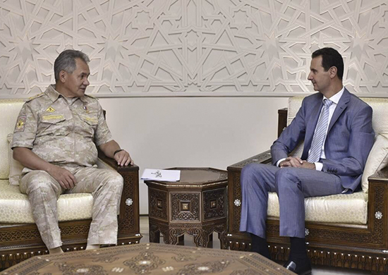 Шойгу и Асад провели переговоры в Дамаске