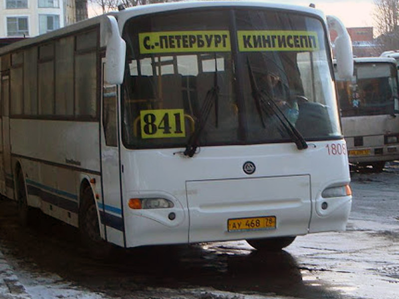  Автобус Кингисепп - Санкт-Петербург