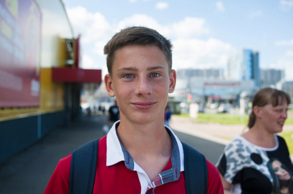 Человек города: Даниил, школьник, 14 лет