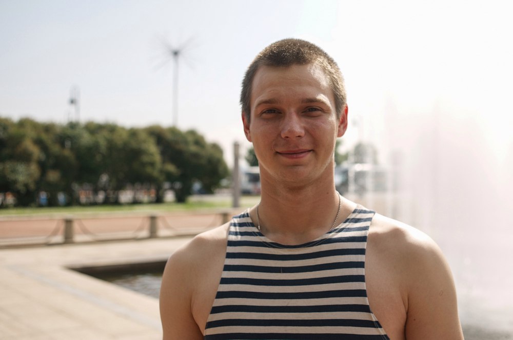 Человек города: Андрей, военнослужащий, 21 год