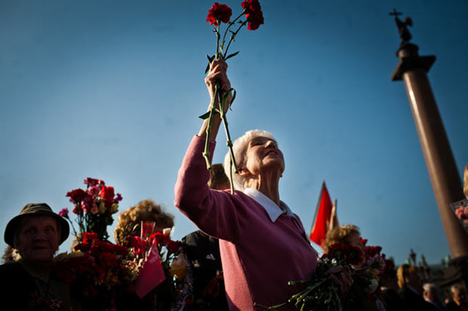  9 мая Парад на Невском проспекте. Фото: Сергей Артемьев для ОК