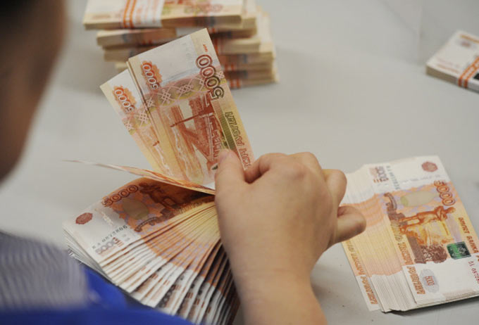 Печать денежных купюр Алексей Куденко РИА Новости