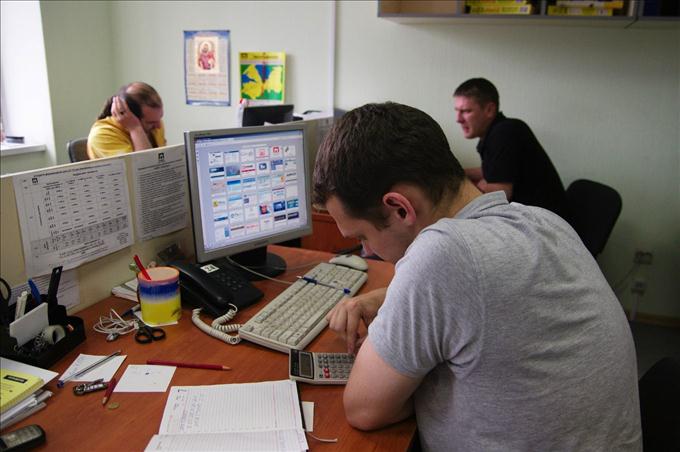 Офис молодой компании Денис Тарасов для ОК