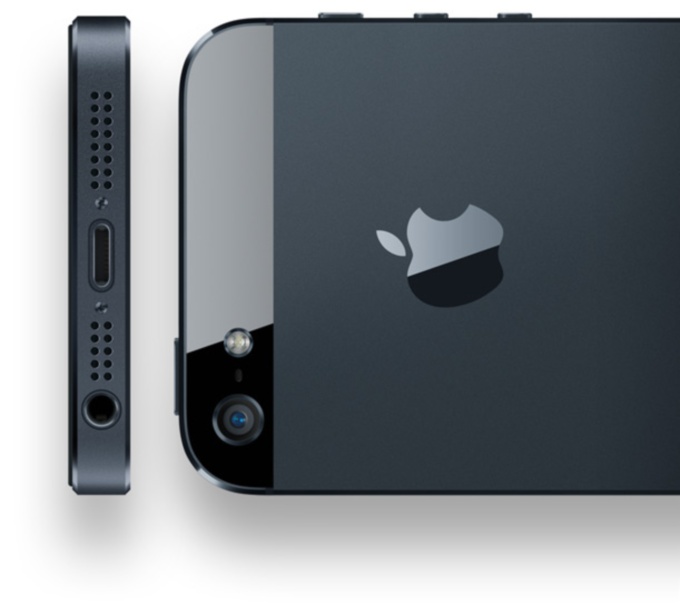  iPhone 5, фото с сайта Apple